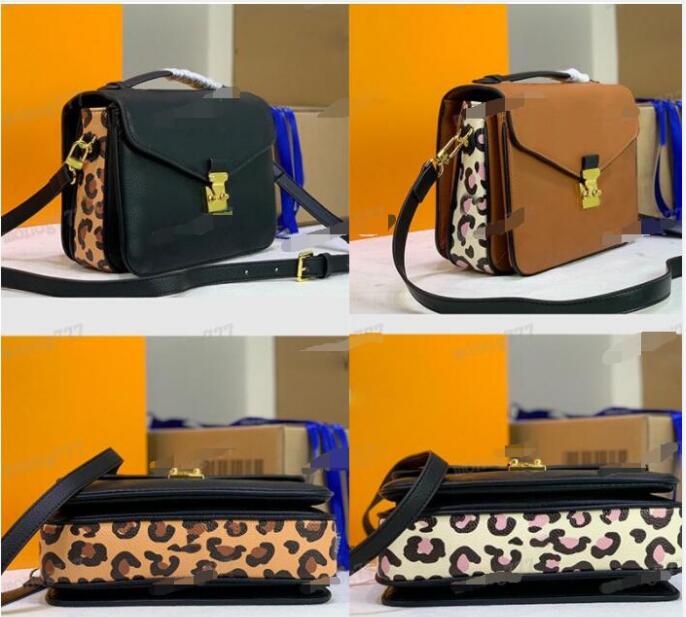 

2021 Women's Bag Classic Wild at Heart series Messenger Bag ONTHEGO tote bags CrossBody Embossed cowhide designers handbags with Leopard Animal Print ladies purses, Customize