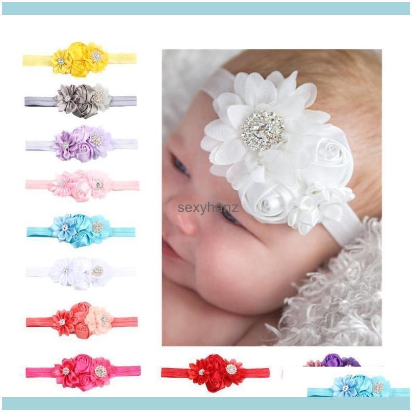 

Headbands Jewelry Chic Lace Mix 4 Flower Princess Girls Headband Bow Baby Girl Children Hair Aessories Drop Delivery 2021 J2Scw