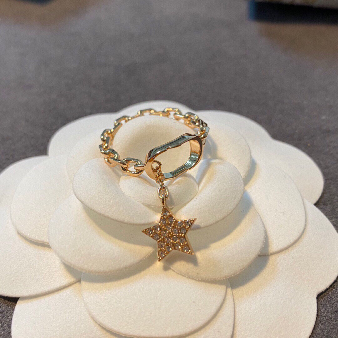 

2021 Style womens jewelry luxurys rings With Side Stones European and American fashion designer gift Rose Gold nice good, Silver