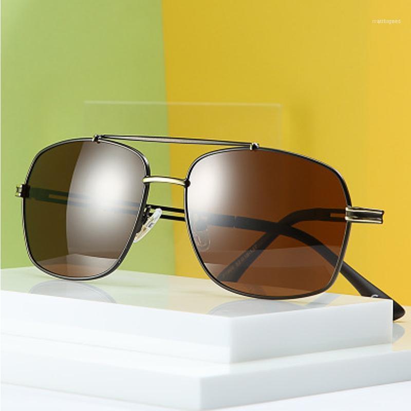 

Sunglasses 2021 Luxury Oversize Classic Polarized Sunglasses/Pilot Vintage Fashion For Outdoor Travel Drive Man Woman Anti-UV S1