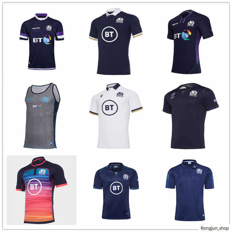 

Scotland 2019-2020 Adult Super Rugby Jersey Scottish Shirt Maillot Camiseta Maglia Tops S-5XL Trikot Camisas Kit, Black