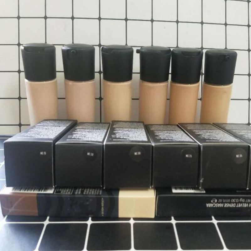 

STOCK Makeup Liquid Foundation Fix Fluid 15 Foundation Liquid 35ML/1.2USFL OZ Face Highlighters Concealer, Customize