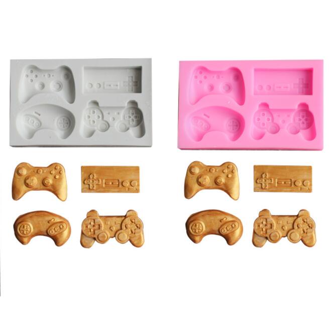 

Game Controller Mold Silicone Handmade cake Candy Molds Video Game Controller Mold Gamepad Fondant Mold for Chocolate ju0733