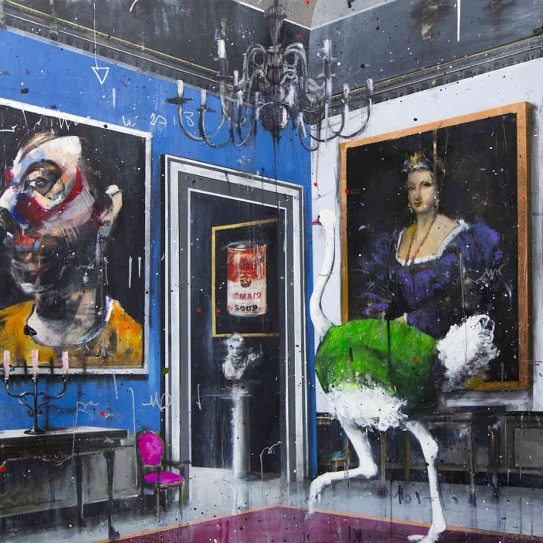

Artworks I'm Angelo Accardi Feeling Strange Home Decoration Handcrafts /hd Print Oil Painting on Canvas Wall Art Pictures 201223