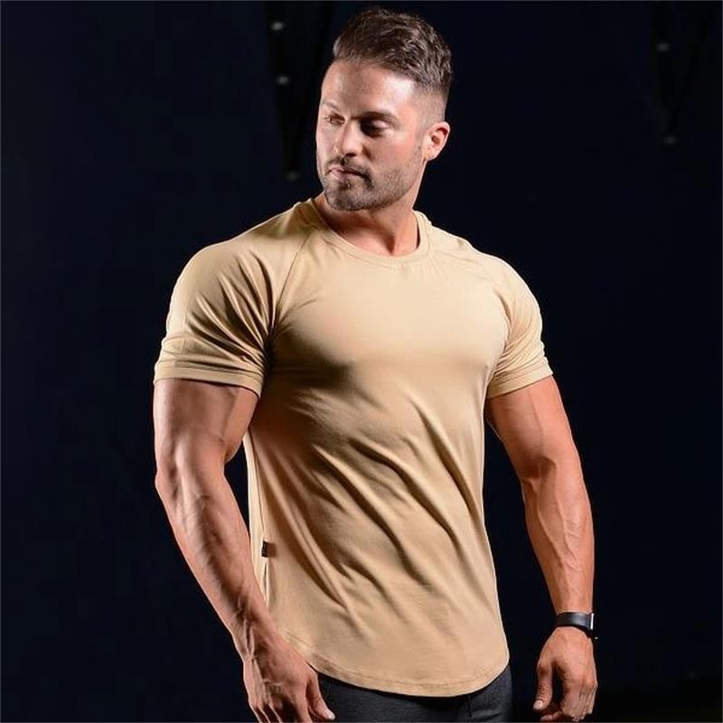 

01 Tights Men's soccer Jersey Fitness Short Sleeve Quick-drying Running Sports High Elastic Basketball Training Top, Black;yellow