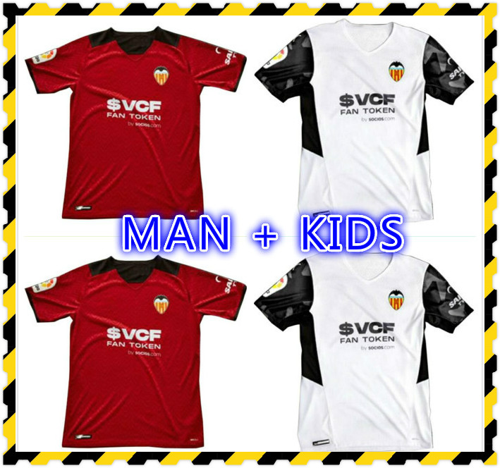 

man kids kit 21 22 Valencia CF Soccer Jerseys C.SOLER 2021 2022 camiseta CUTRONE GAMEIRO OLIVA GAYA MANU VALLEJO M.GOMEZ G.PAULISTA Football Shirt, Kids size