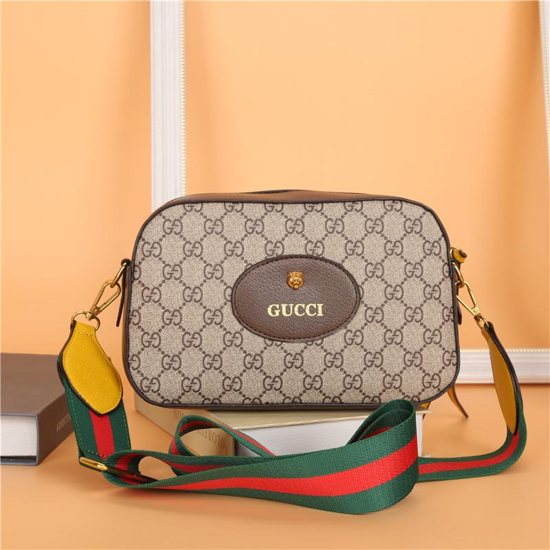 

GGLVLouisVittonYSLVUTTON Luxurys Designers Bags Neo Vintage Messenger Bag Men Women Crossbody Brass hardware O, Red;black