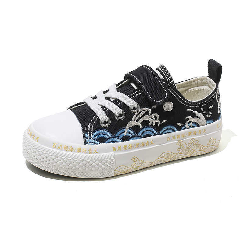 

babaya Children shoes girls canvas shoes fashion sneakers for toddler breathable 2021 spring new kids casual shoes for girl C0602, Grey-blue