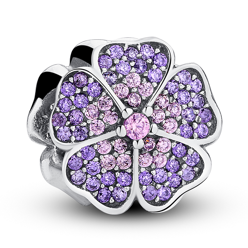 

Wholesale Genuine Women Gift 925 Sterling Silver European Charms Beads Fit Girlfriend Necklace Bracelets DIY Jewelry 20pcs/lot Free ship PAS024