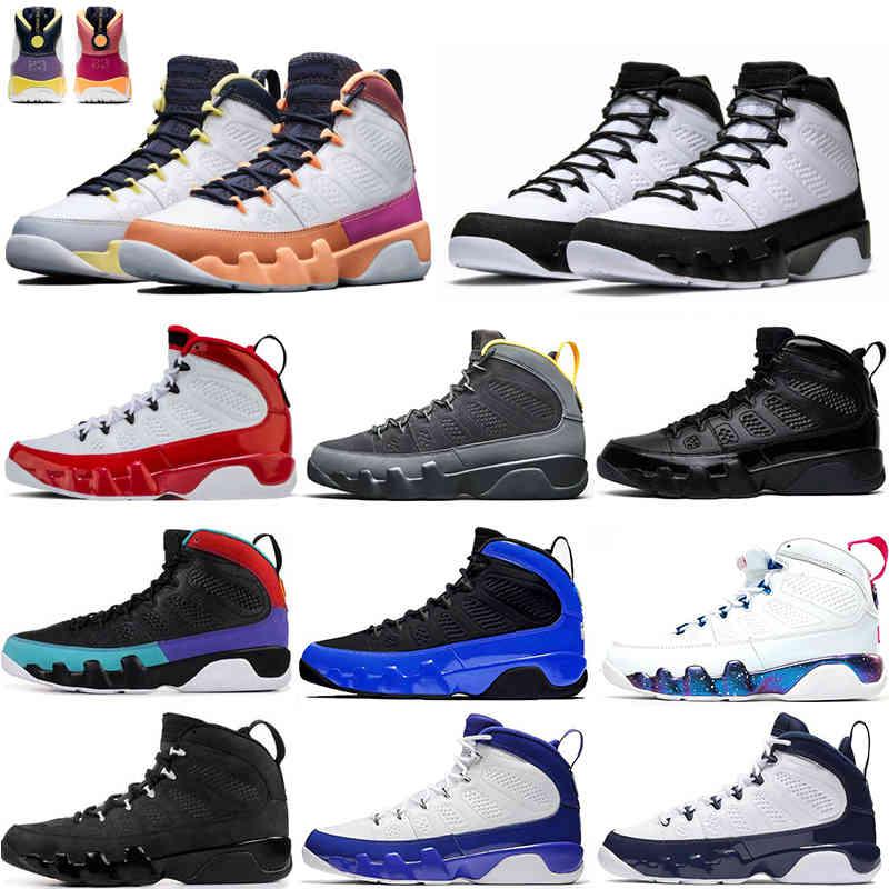 

Change The World 9 9s University Gold Do It Mens Basketball Shoes Unc Racer Blue Space Jam Men Sporst Sneakers Trainers 7 -13