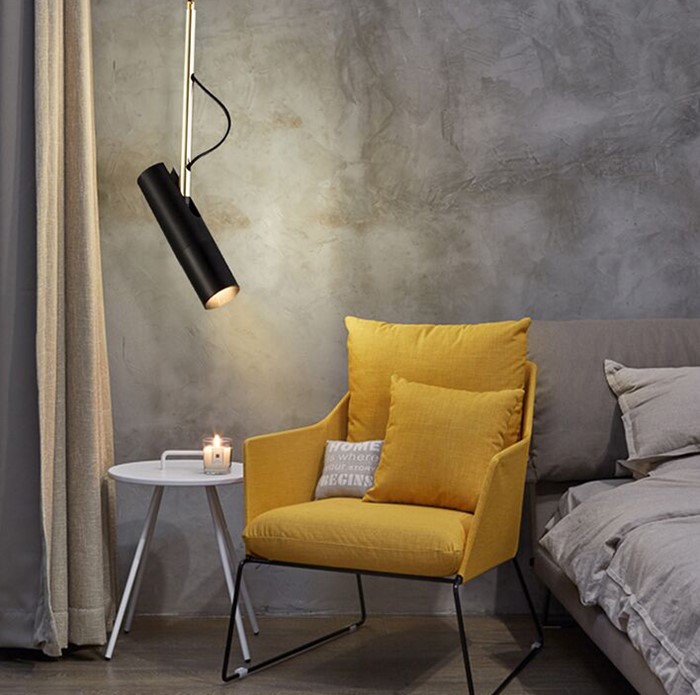 

Kitchen island bedside pendant lamps 7w popular fixture chandelier led point lighting adjustable direction hang light F-PL1060