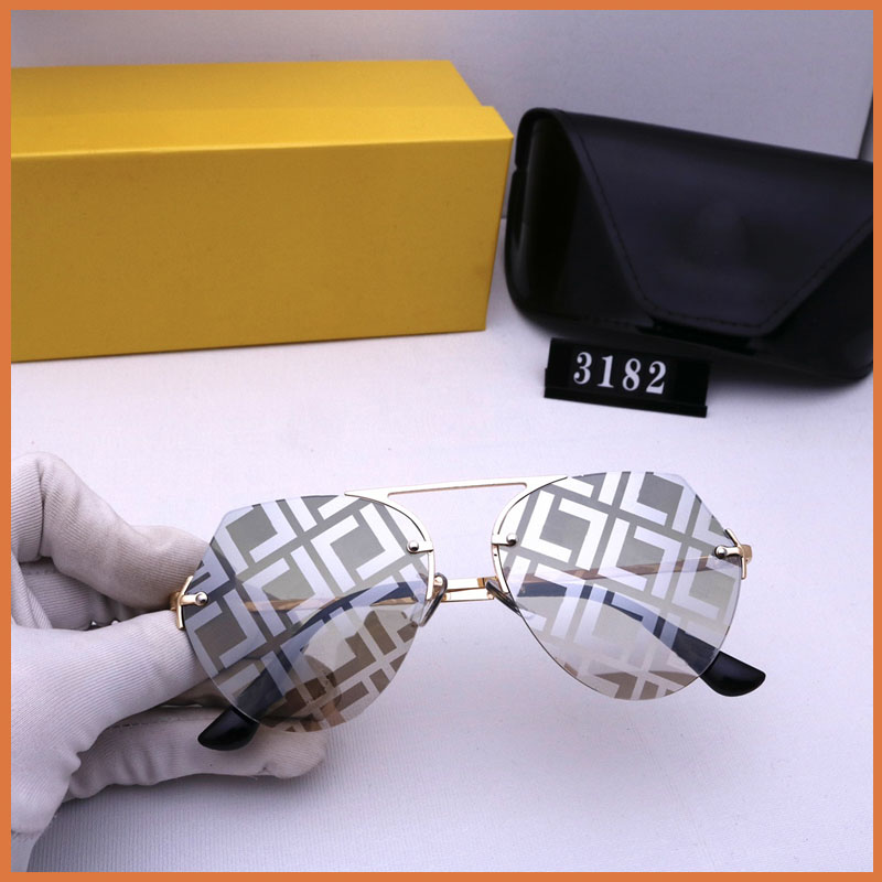 

Sunglasses Men Women Glasses With Box Mirror Mens Luxurys Designers Sunglasses Luxury Designer Glasses Eyeglasses Wens Womens 2105142LY, White;black