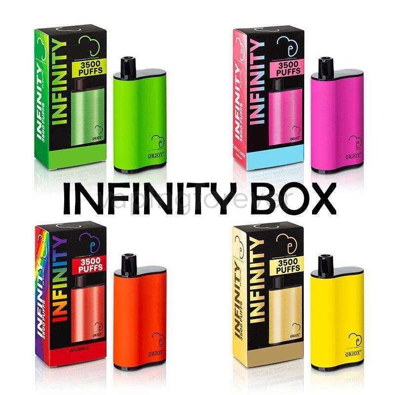 

Fumed INFINITY Disposable Vape Device Electronic Cigarettes Kit 1500mAh Battery 3500 Puffs 12mL Pre-Filled Cartridge Pods Pen Vapors Wholesale