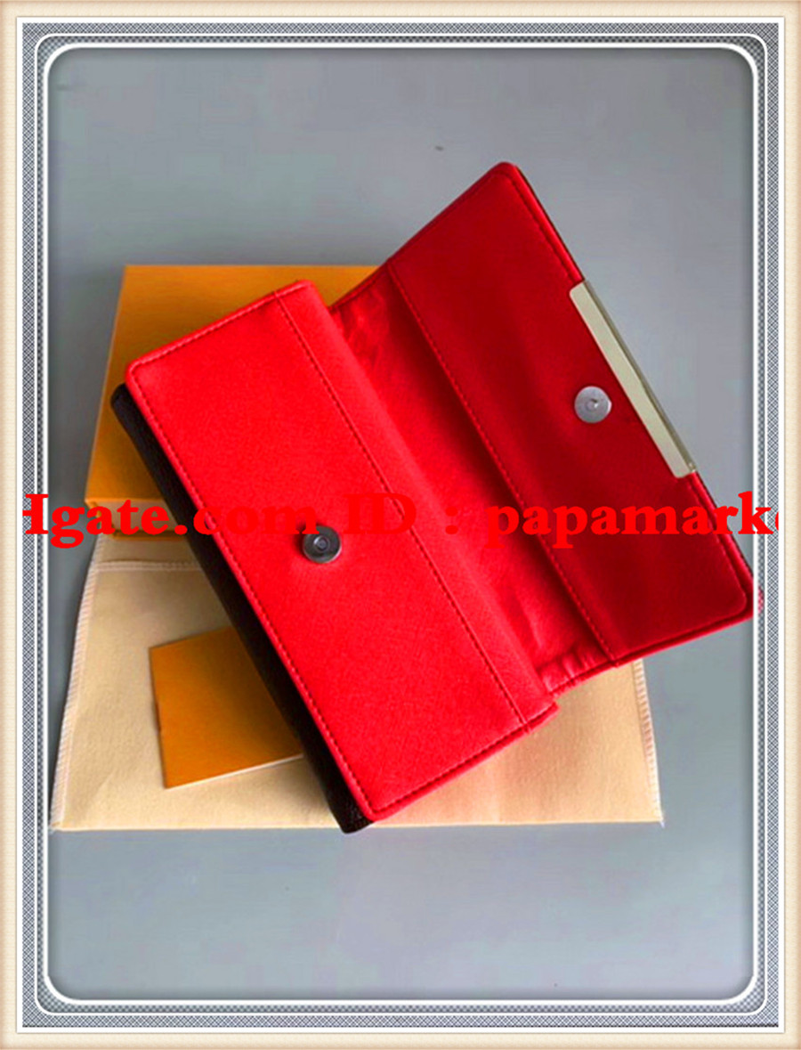 

High Quality Womens Iconic Fashion Long Wallet Coin Purse Card Case Holder 007, Red;black