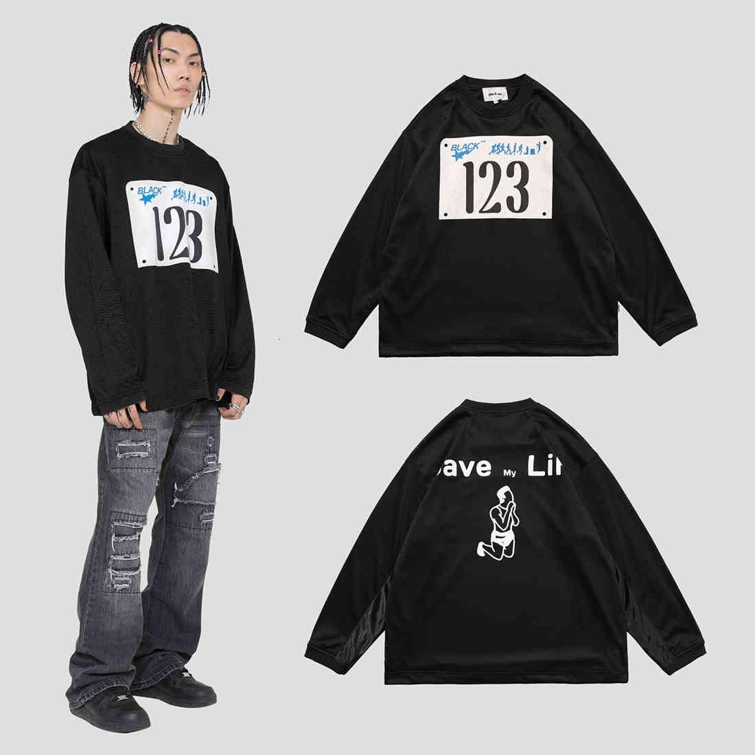 

Women's Hoodies & Sweatshirts Atsunny streetwear vintage Japanese style retro harajuku sweatpants anime mesh girl with hoodie pullover 4U9I, 1# shoe box