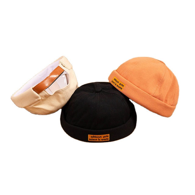 

Custom 3d embroidery brimless beanie skull caps, Pls contact us before odering