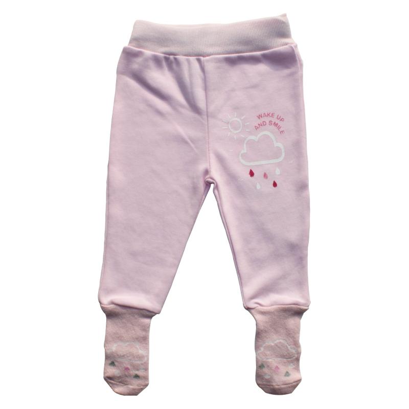 

Clothing Sets Self-Stockinged Pink Cloudy Baby Girl Single Bottom, White