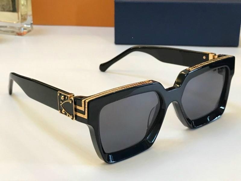 Millionär Mode Sonnenbrille 96006 Retro Square Frame UV -Schutz