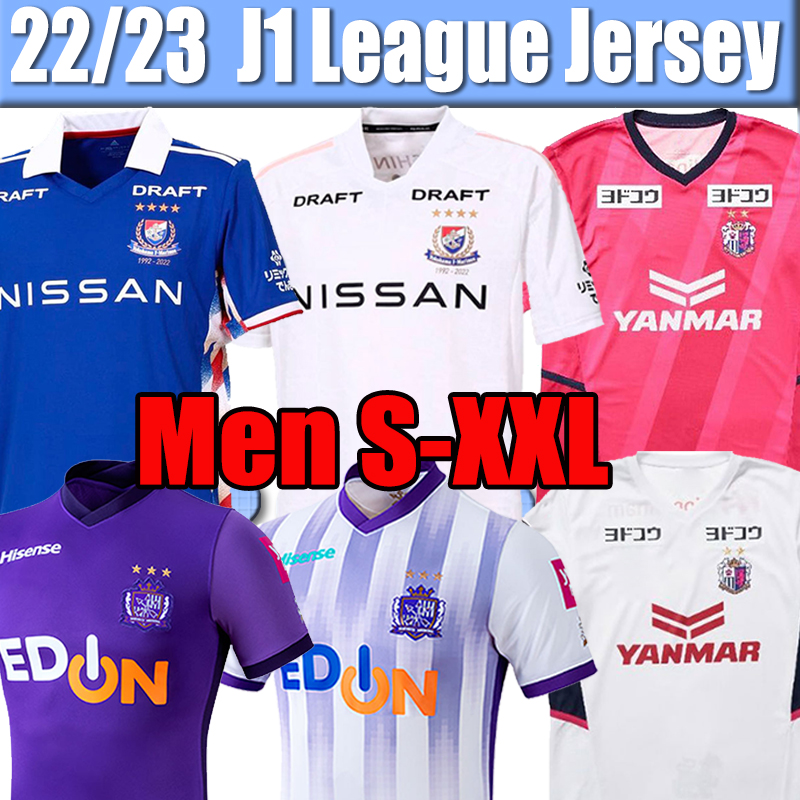 

22/23 J1 League soccer jersey Cerezo Osaka Sanfrecce Hiroshima Yokohama F. Marinos #9# Marcos Jr. jerseys 2022 2023 men home away Football shirts top, 21 22 home patch