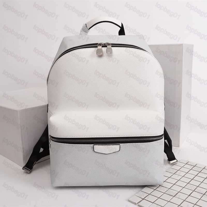 

Discovery Classic Designer Man Student Backpack For Men Genuine Leather Double Shoulder Bag Pvc Design Handbag School Backpacks, Black