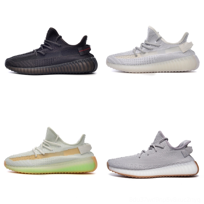 iFgF8 Yecheil Yeshaya Black White Cloud KanyeWest Men Women Sports Shoes Citrin Reflective Static Synth Clay-image-699595811