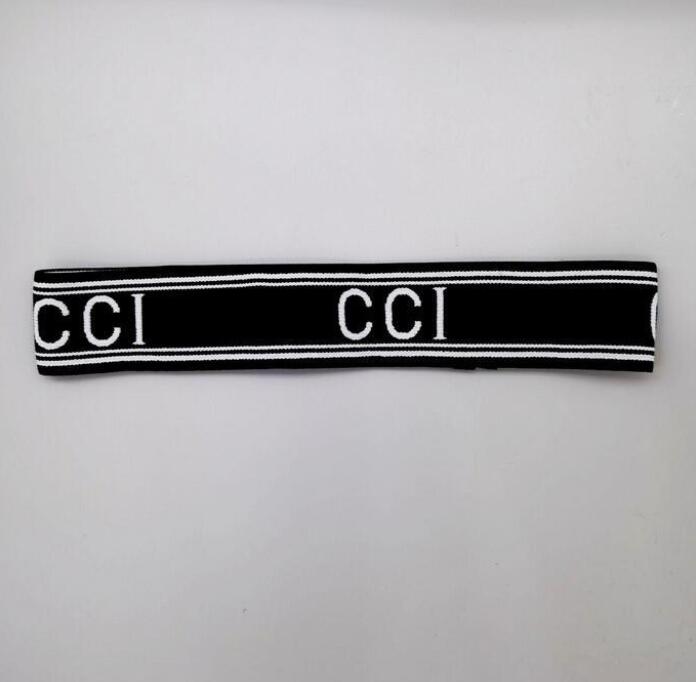 

22SS 16color Brand Desinger Letters Print Headband Stripe Elastic Running Sport Yoga Hairbands Headwraps Men Women Designer Good Quality Hai, Slivery;white
