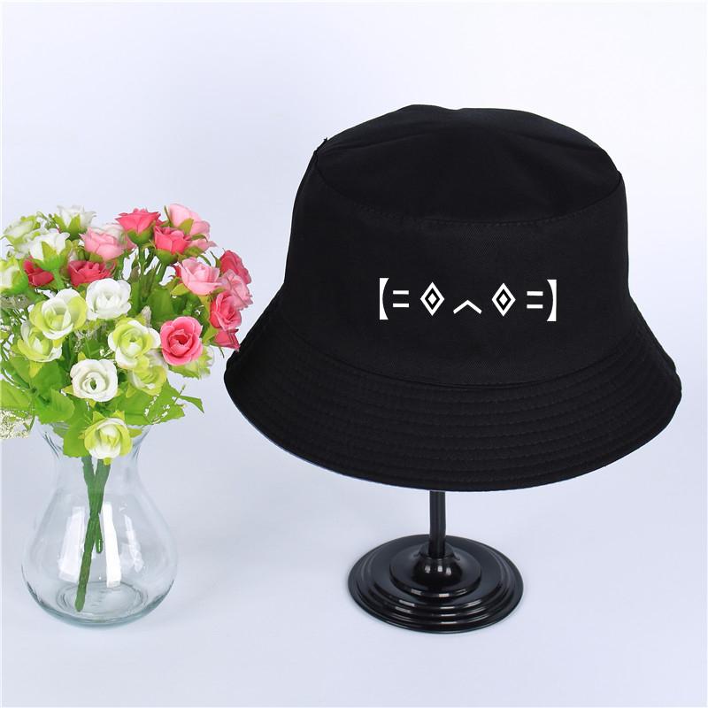 

Cloches Porter Robinson Logo Summer Hat Women Mens Panama Bucket Design Flat Sun Visor Fishing Fisherman, White