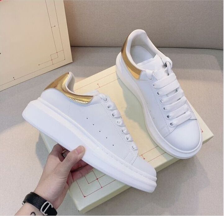 

Men Casual Shoes Top Quality Dress Womens Leather Lace Up Comfort Pretty Sneakers Men's Trainers Daily Lifestyle Skateboarding Shoe Size 35-44 r3, Black