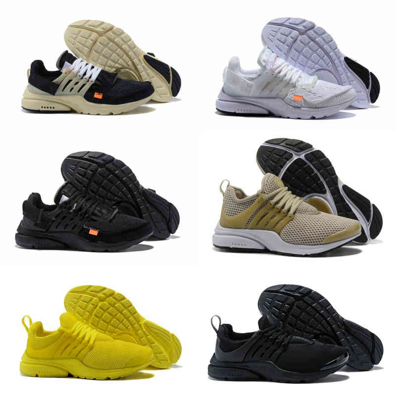 

Top Quality 2021 Women Men Brand Presto Sports Shoes The 10 BR TP QS Cream Black White Yellow X Designer Airs Cushion Prestos V2 Outdoor Run