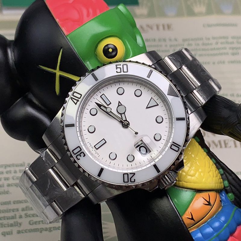 

Classic Mens Watches 40mm Automatic Mechanical Watch Sapphire Super Luminous Swimming Fashion Business WristWatch Montre De Luxe Gifts, Multi-color