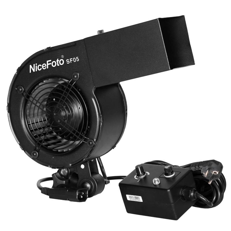 

NiceFoto SF05 Studio Po Pography Accessories Wind Hair Blower Stream Fan For Taking Fashion Portrait Pos Lighting
