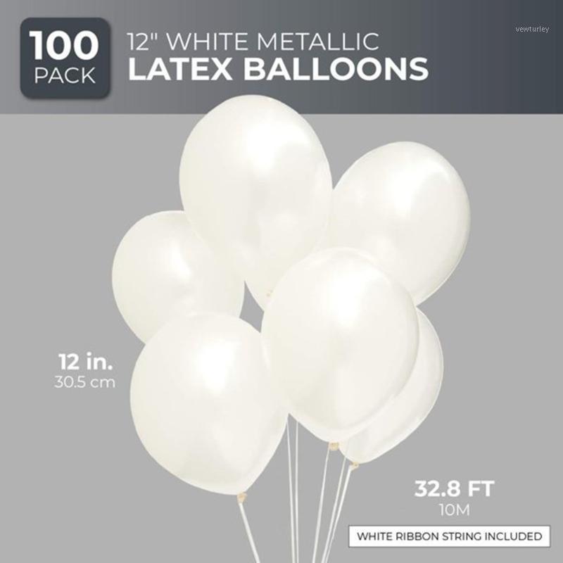 

Party Decoration Metallic Balloons Latex Chrome Helium Shiny Thicken Balloon Birthday For Graduation Home Decor
