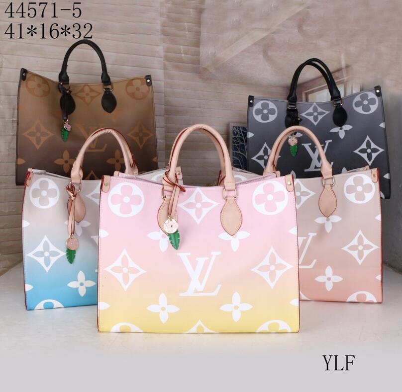 

LVLOUISVITTON VUTTON women's designers luxurys handbags Lvlouis ladies PU leather handbags brand wallet purse handbags shoulder bag, Size:41*16*34 cm