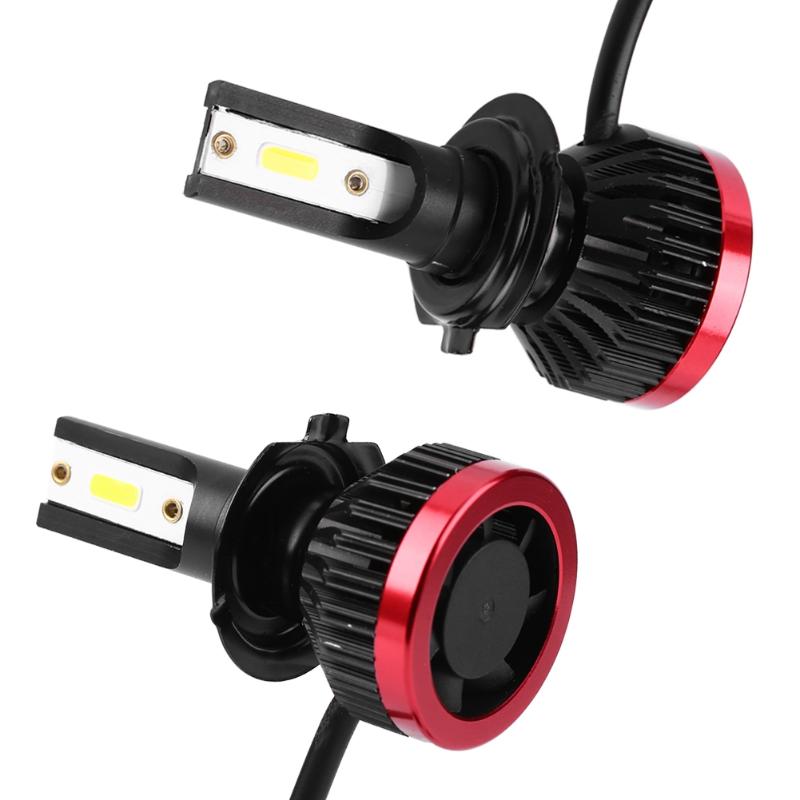 

Car Headlights 2 Pcs H7 9-32V 55W 6000LM Bright LED Headlight Lamp Bulbs Accesorios Automovil Oto Aksesuar Automobiles