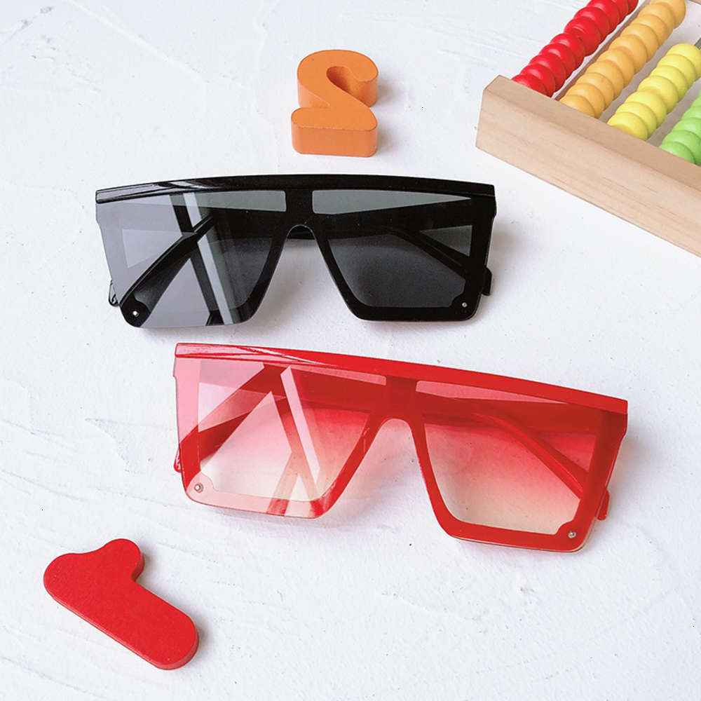 

2021 new children's fashion one piece trend baby parent child Sunglasses, Black