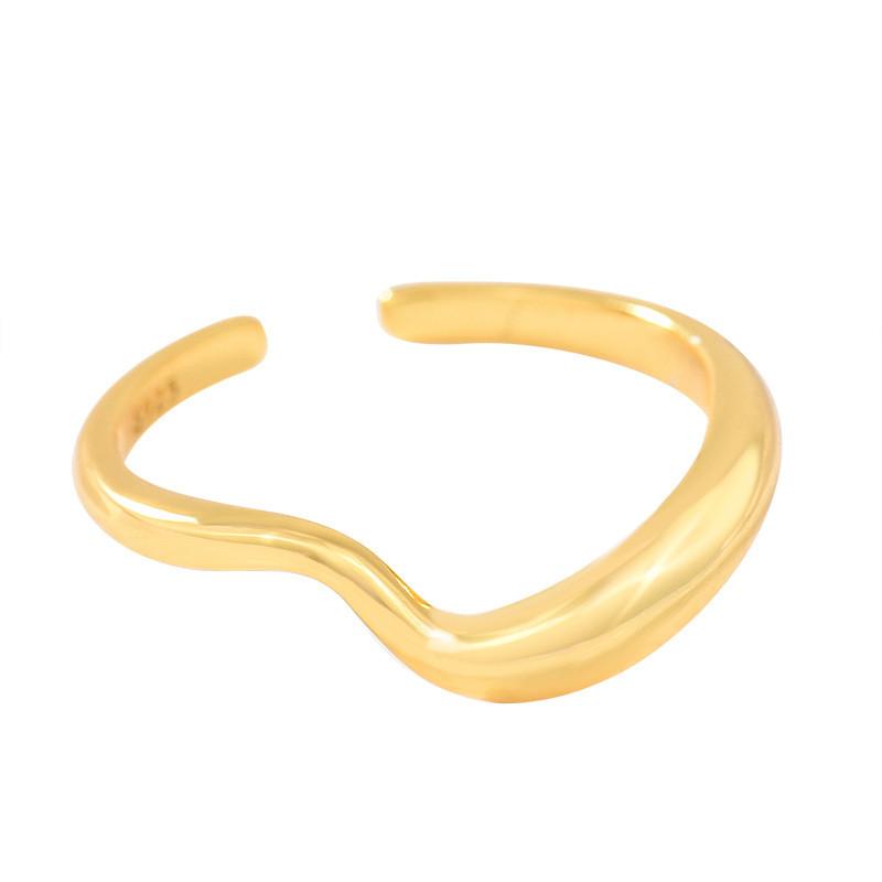 

Cluster Rings MC 925 Sterling Silver Finger Women 18K Gold Interlaced Overlap Couple Female Anillos 2021 Trendy Mariposa Pareja Jewelry