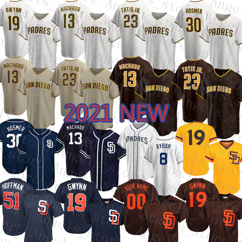 

San Diego Mens Padres Women 23 Fernando Tatis Jr. Custom 13 Manny Machado Baseball Jersey 19 Tony Gwynn 18 Austin Hedges 11 Ryan Schimpf CHEAP, Blue;black