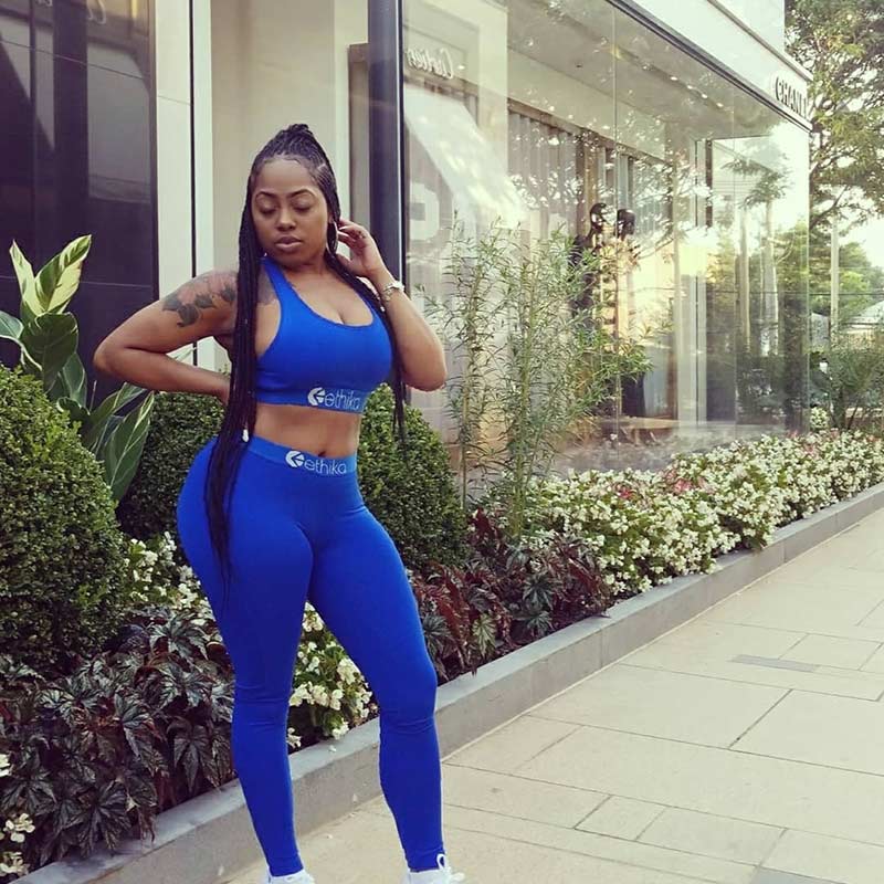 

Women Tracksuits 2 Piece Set Designer Solid Color Sportsuit Swimsuit Vest And Long Pants Swimming Suit Luxury Beachwear Woman Clothings, Gray