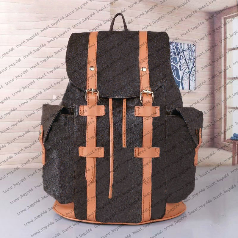 

Brand of backpack Fashion Hot Sell Classic Fashion bag women men PU Leather Backpack Style Bags Duffel Bags Unisex Shoulder Handbag, 22