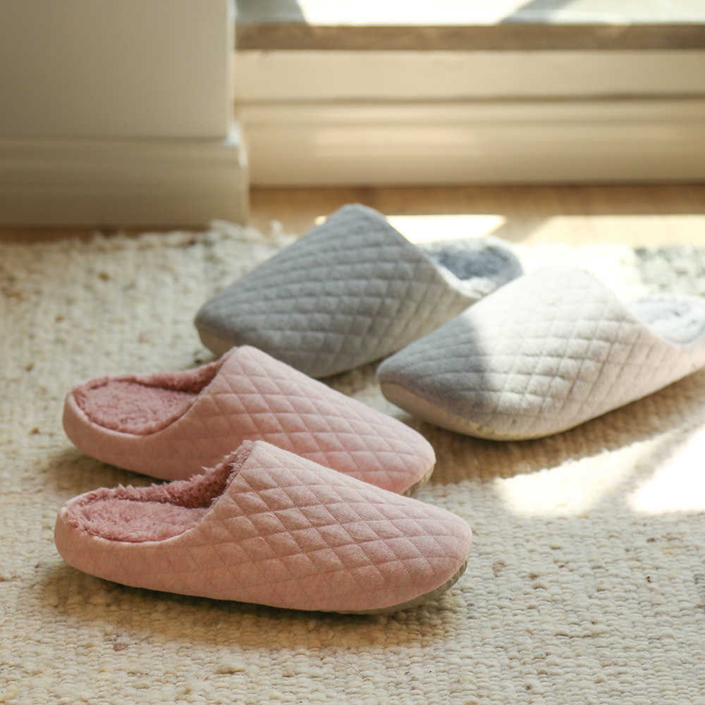 

Autumn and winter couple parent-child package head cotton velvet waterproof non-slip home slippers 2179 H0827