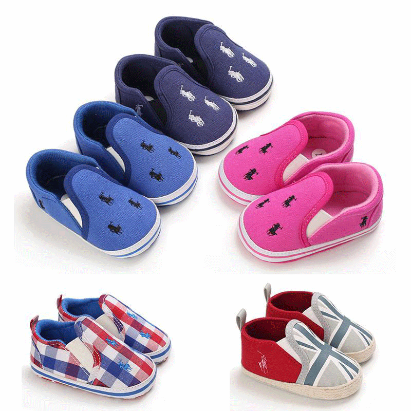 

Baby Boys Girls First Walker Newborn Infant Prewalker Sneakers Comfortable Bottom Shoes