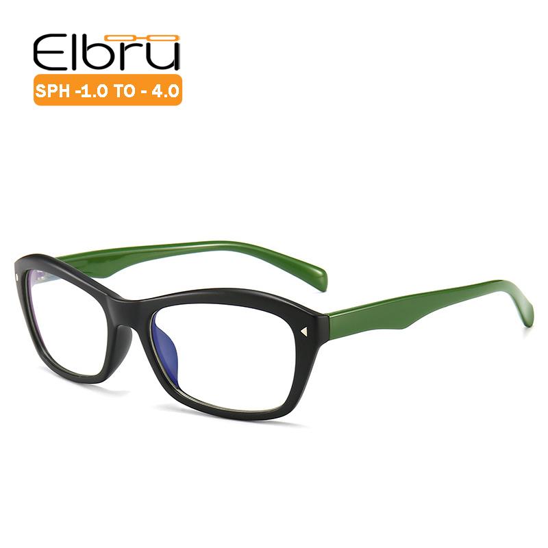 

Fashion Sunglasses Frames Ebru Classic Rivet Finish Myopia Glasses Nearsighted Prescription Diopter -1.0 1.5 2.0 2.5 3.0 3.5 4