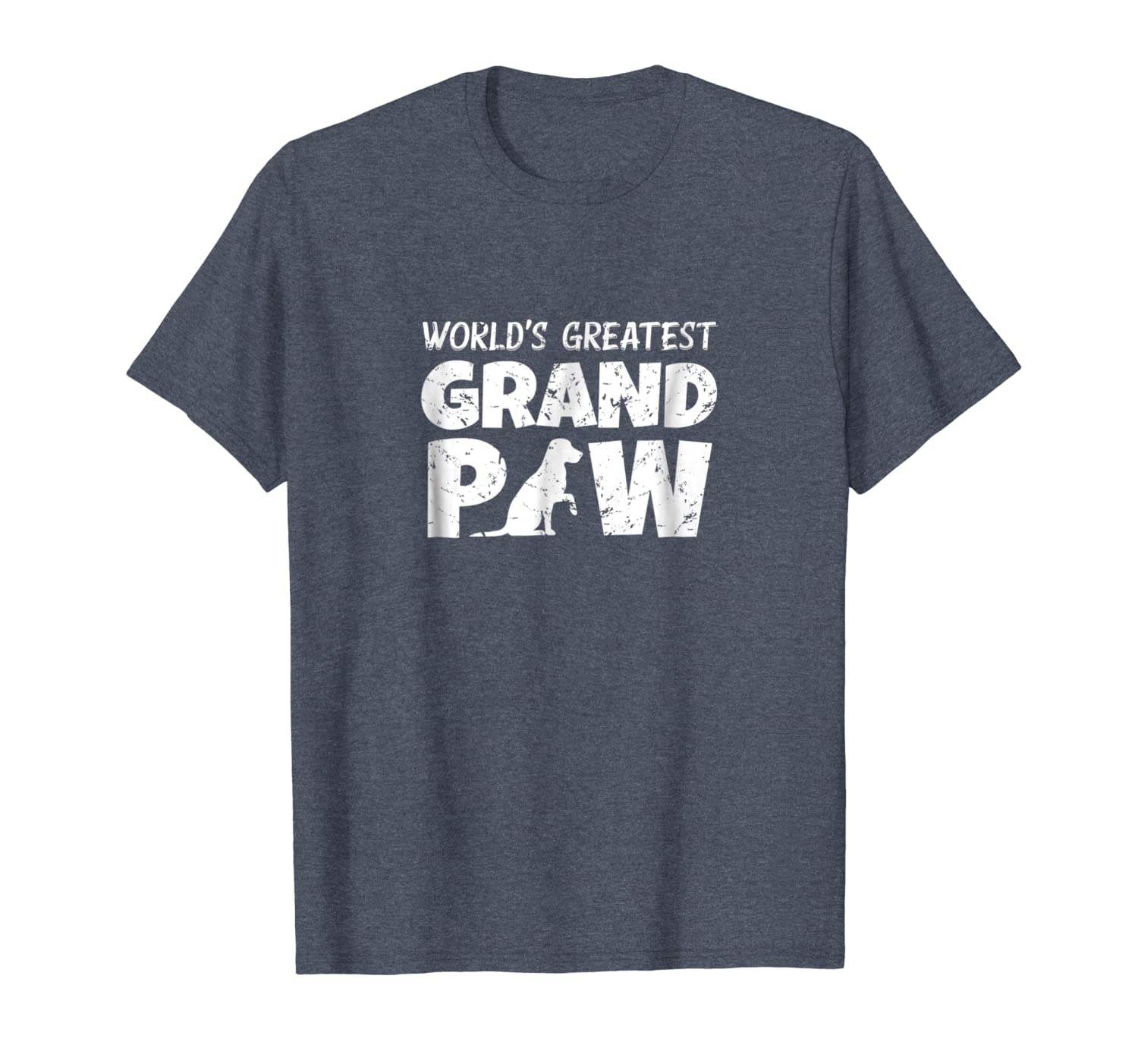 

labrador retriever grandpaw shirt worlds greatest grand paw, White;black