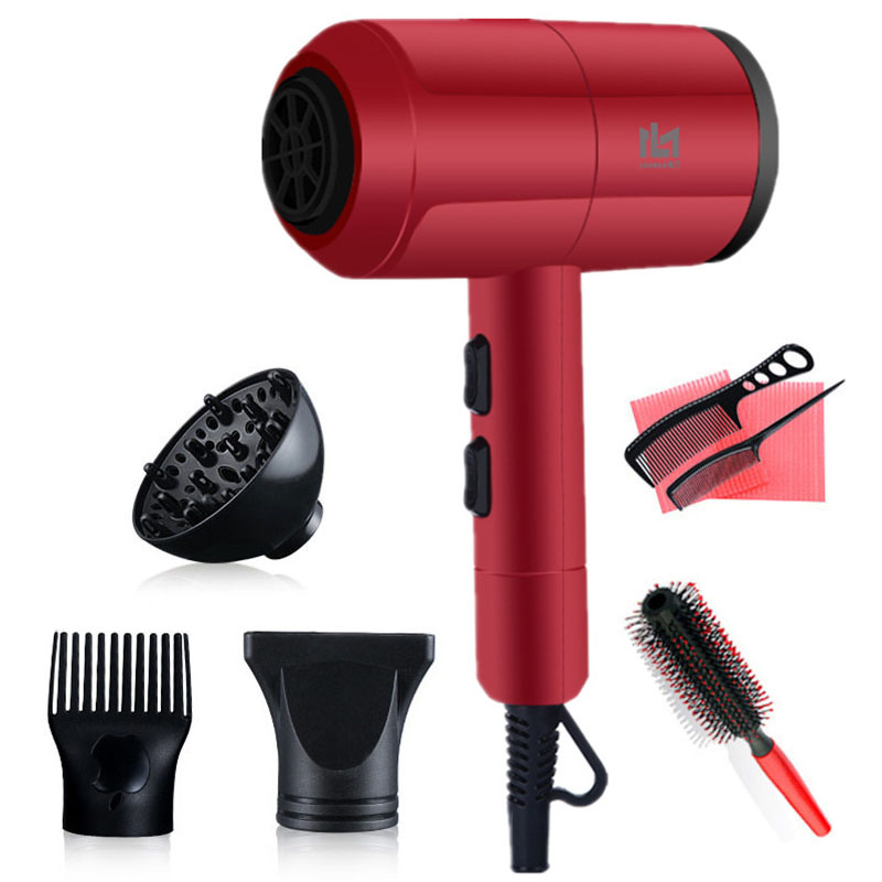 

3200W Professional Hair Dryer 220-240V Quick Shaping Air Dryer Quick Dryer Hot/Cold Air Belt Air Collecting Nozzle Salon Tool 42