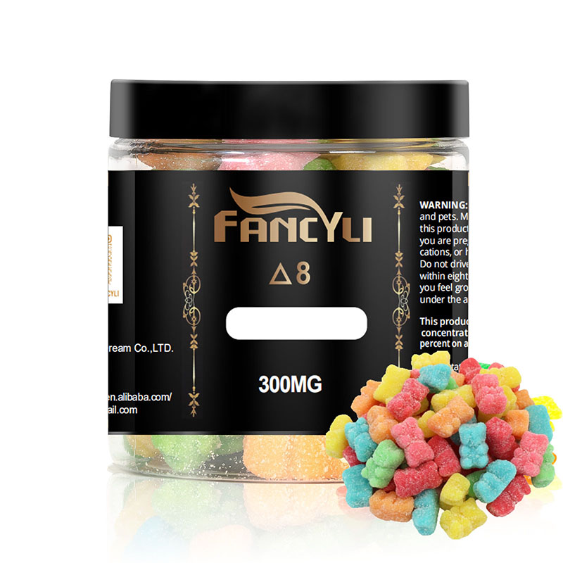 

Made In the USA Neon Bears Delta 8 Gummies