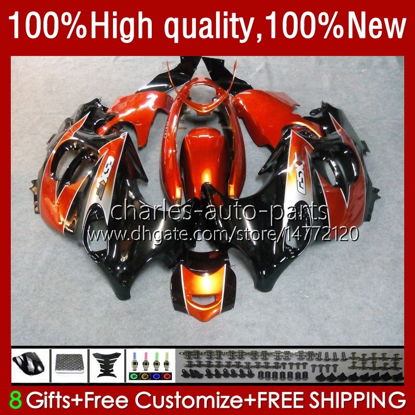 

OEM Body For SUZUKI KATANA GSXF600 GSX750F GSXF-600 GSXF750 03 04 05 06 07 33No.63 GSX600F GSXF 750 600 CC 600CC 750CC 2003 2004 2005 2006 2007 Fairing Kit orange black, No. 20