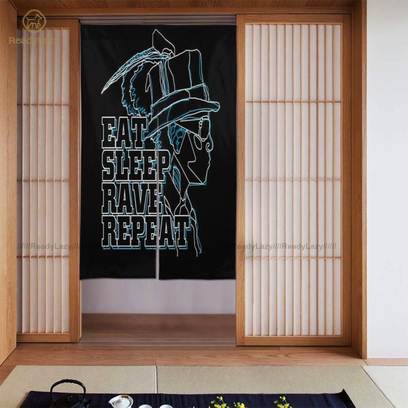 

Rave Curtains Home Decoration Door Curtain Double Retro & Drapes