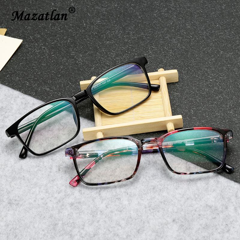 

Fashion Sunglasses Frames Brand Rectangular EyeGlasses Frame Men Women Optical Mirror Flat Transparent Lens Black Square Glasses Female Mens