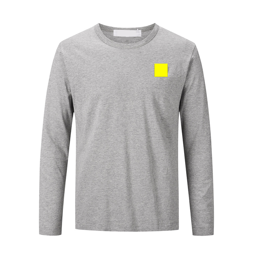 

Fashion Men's T-Shirts Long Sleeve Cotton High Quality Long Sleeve Sweatshirt Red Heart Hip Hop Men Streetwear Causal Base Shirt Men, Black#1