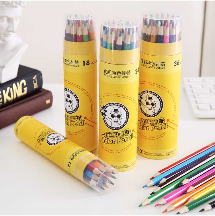 

Children's Drawing Art Brush Color Pencil 12 18 24 36 Pencils